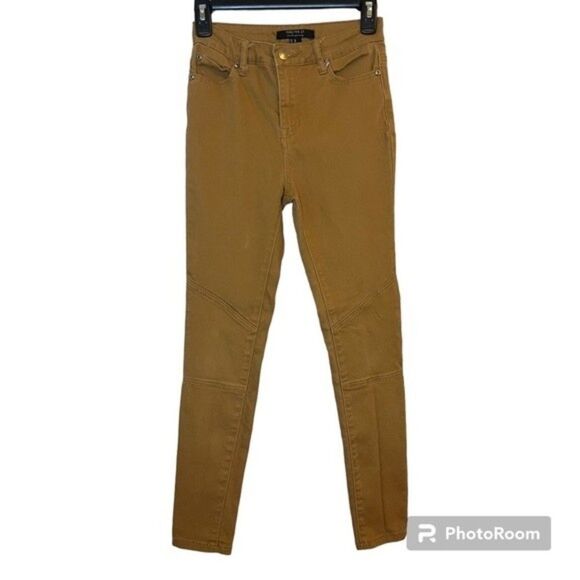 Forever 21 Contemporary Women’s Tan Skinny Jeans Size 24 - Picture 1 of 5